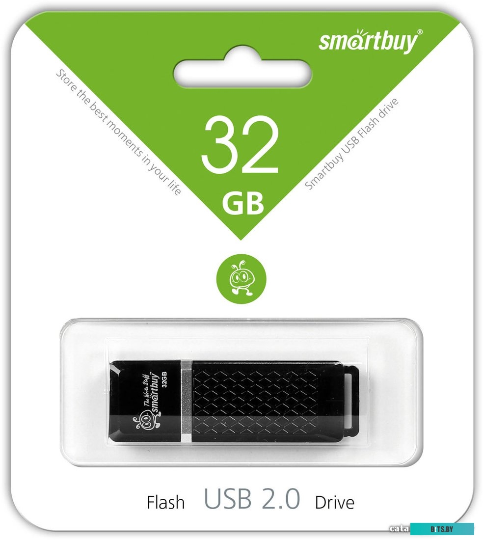 USB накопитель (Флешка) Smart Buy 32GB Quartz (SB32GBQZ-K)