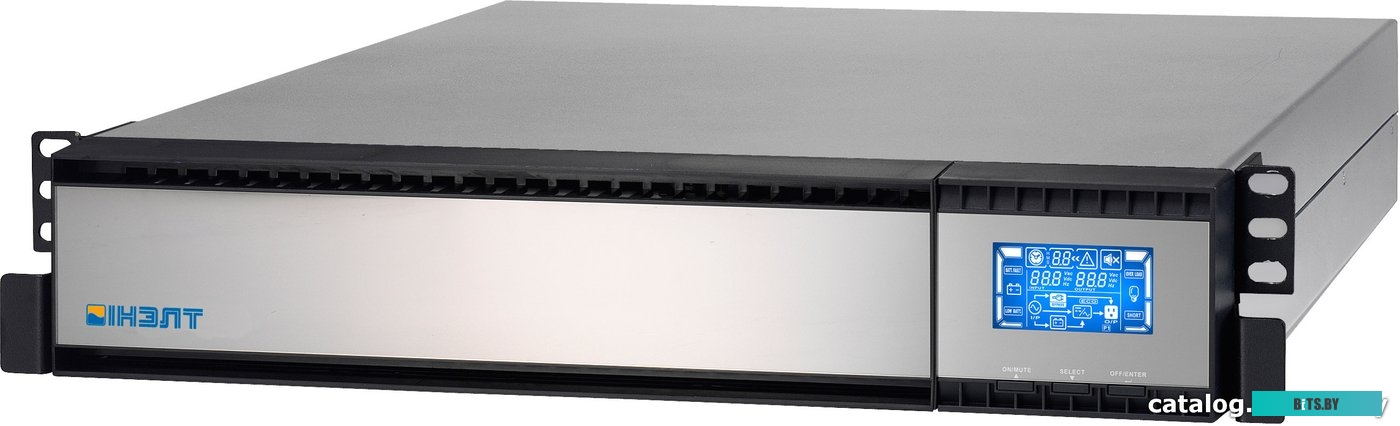 Источник бесперебойного питания (ИБП) IНЭЛТ GAMMA 3K (L) (IN3000RM-GA) LCD