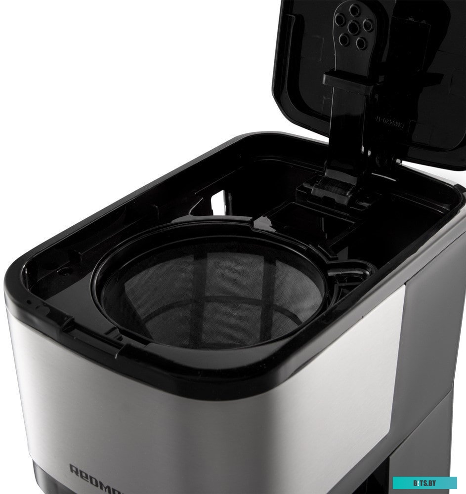 RCM-M1528 Кофеварка капельная Red Solution RCM-M1528 600Вт черный/серебристый