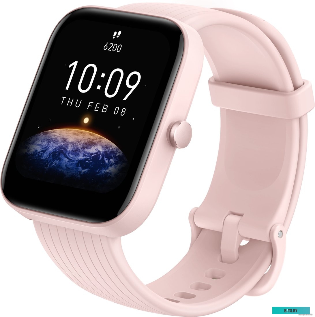Умные часы Amazfit Bip 3 Pro (розовый)