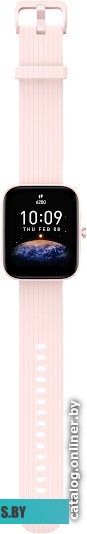 Умные часы Amazfit Bip 3 Pro (розовый)