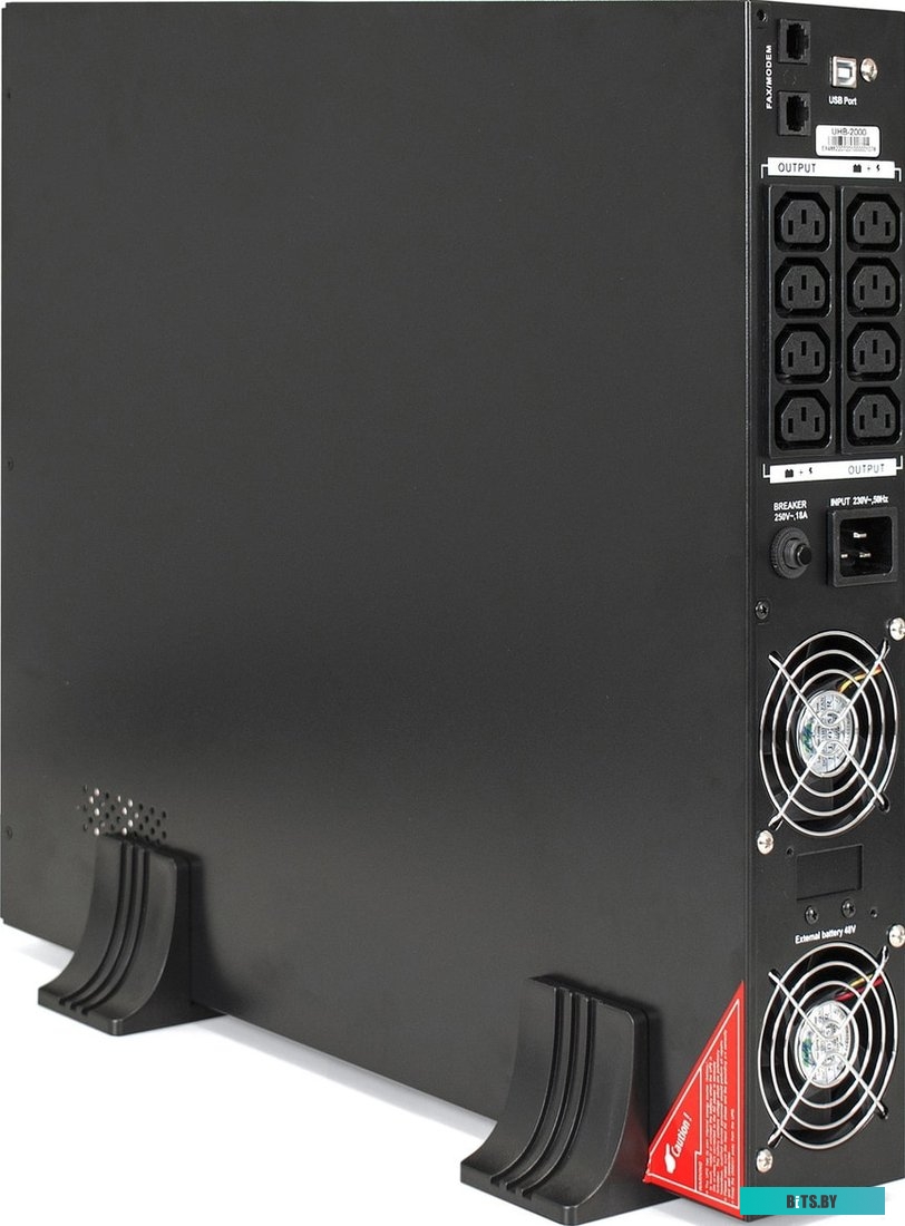 Источник бесперебойного питания (ИБП) ExeGate SinePower UHB-2000.LCD.AVR.C13.RJ.USB.2U <EP285644RUS>