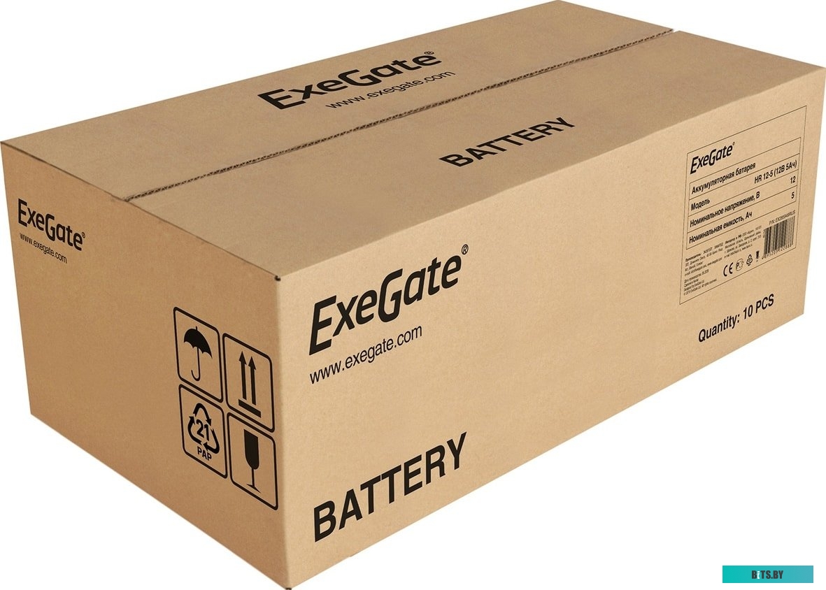 Аккумулятор для ИБП ExeGate HR 12-5 (12В, 5 А·ч) <EX285949RUS>