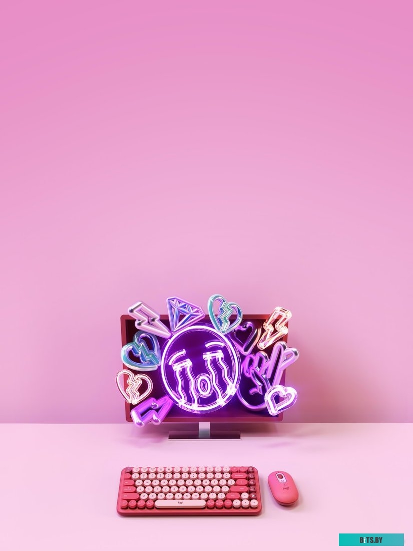Клавиатура Logitech Pop Keys Heartbreaker <920-010718>