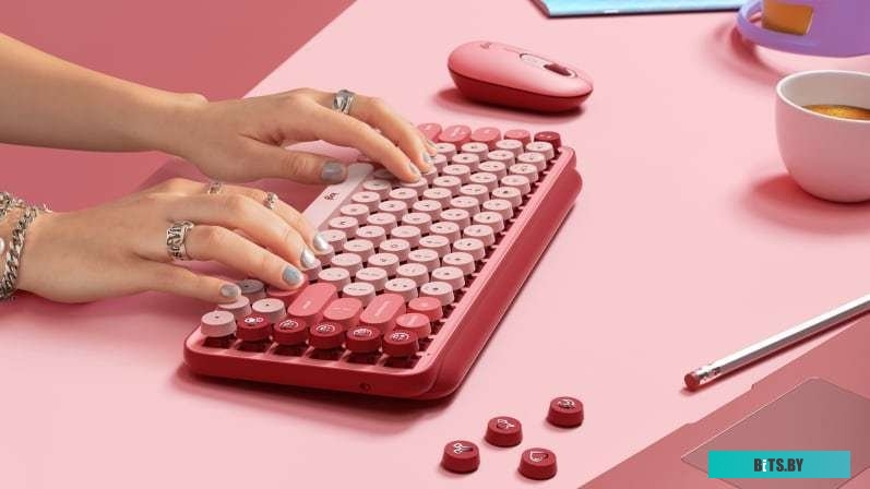 Клавиатура Logitech Pop Keys Heartbreaker <920-010718>