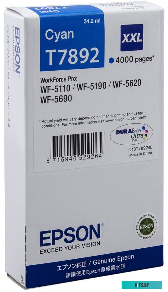 Картридж Epson C13T789240