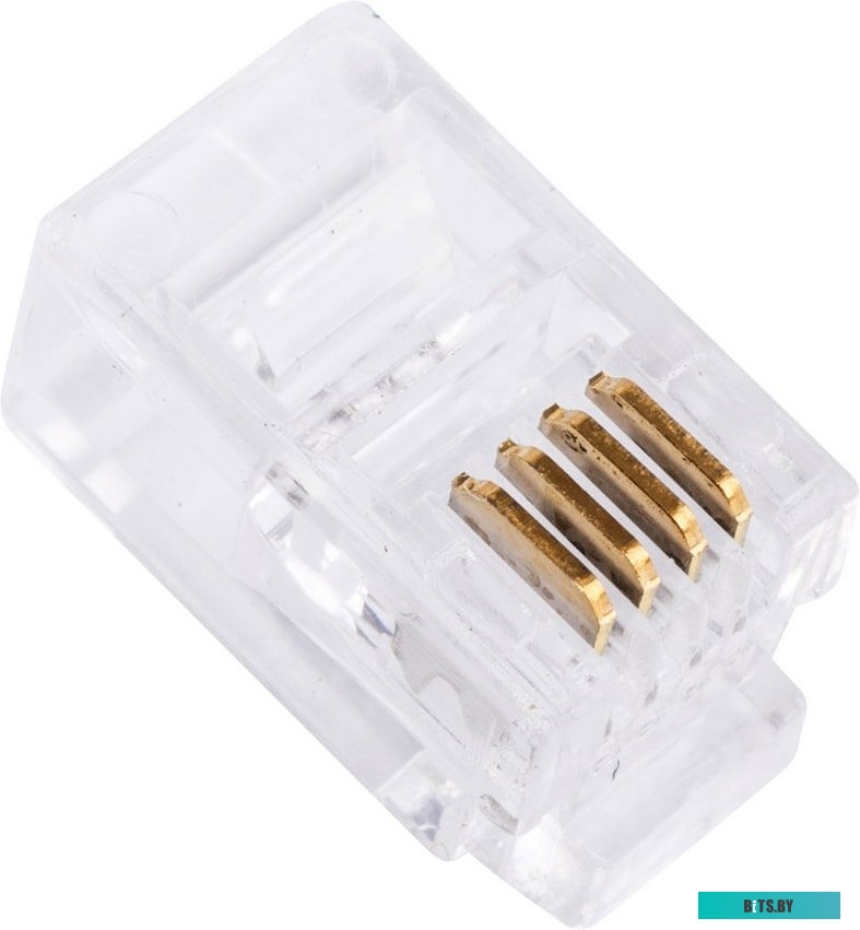 Коннектор Cablexpert MP-4P4C/100
