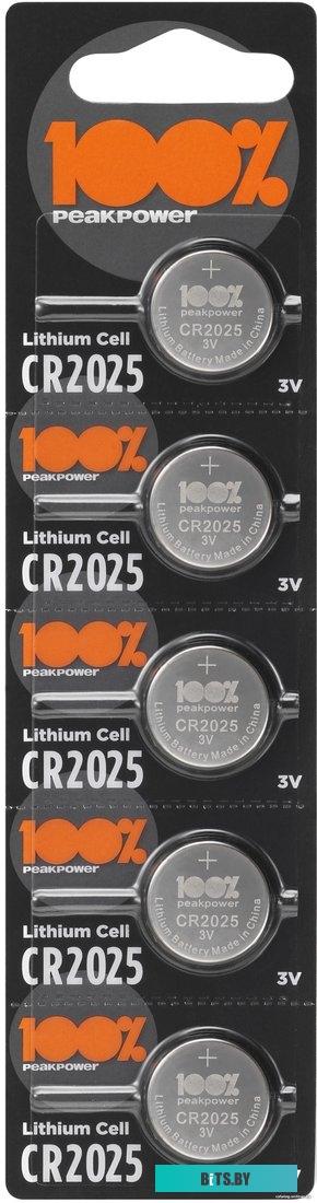 Батарейка PeakPower CR2025-2C5 283232791