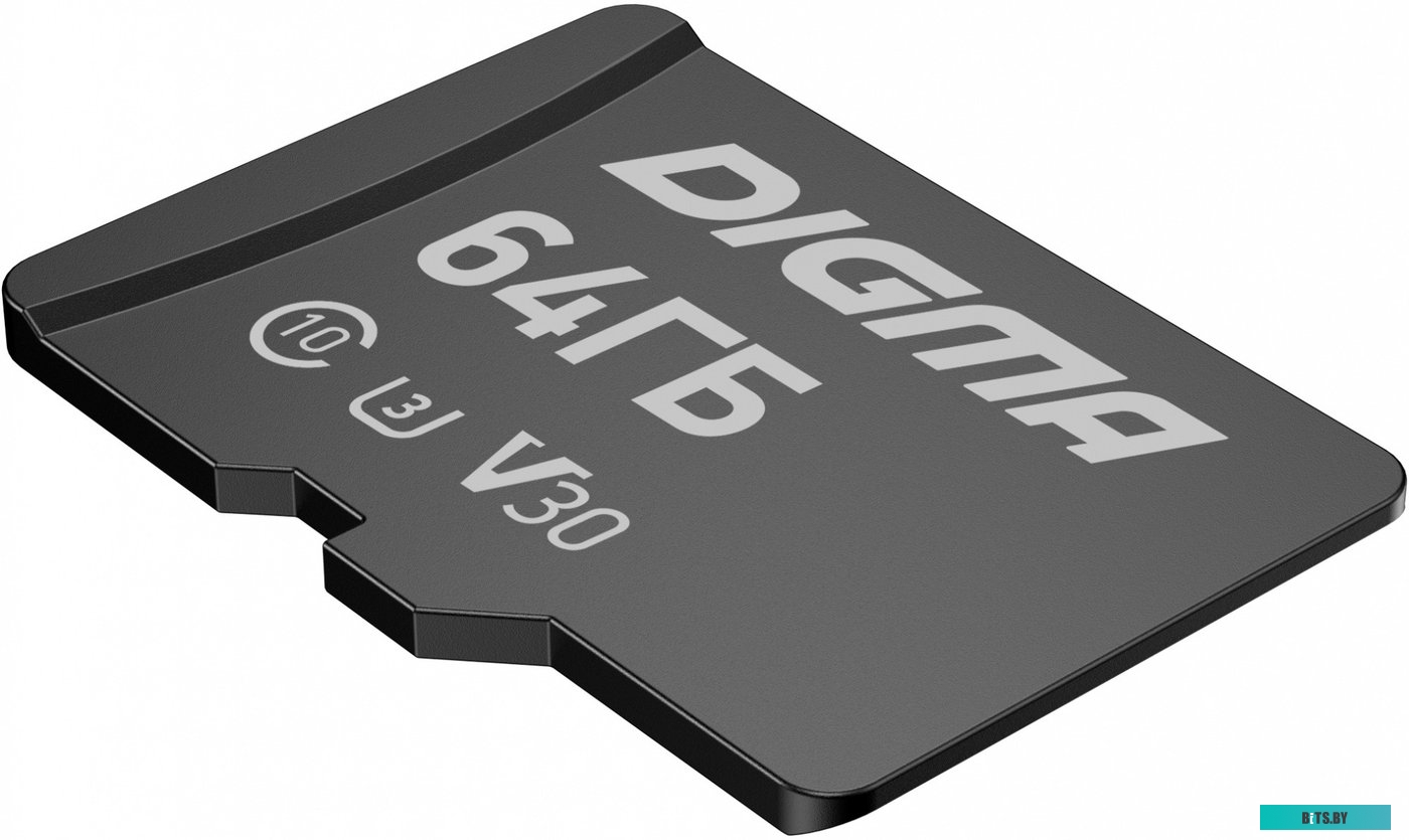 Флеш карта microSDXC Digma CARD30 V30 64GB DGFCA064A03