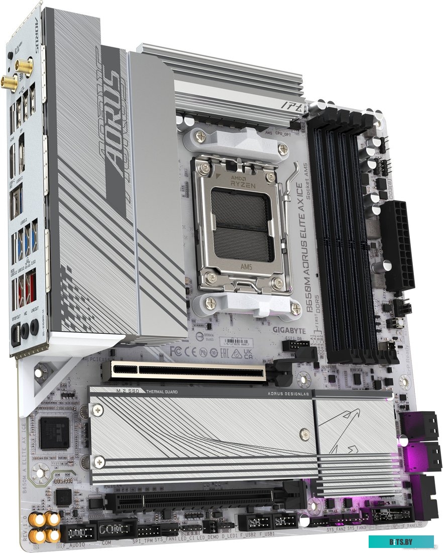 Материнская плата Gigabyte B650M Aorus Elite AX