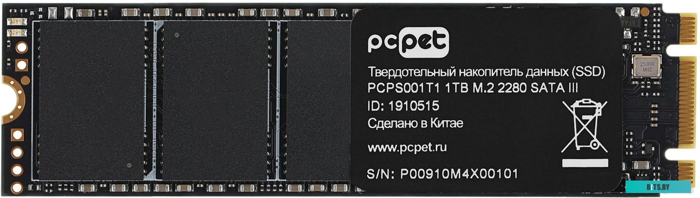 Внешний жесткий диск PC Pet 1TB PCPS001T1.