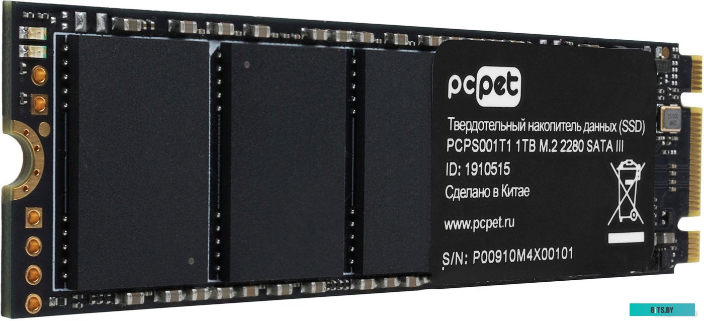 Внешний жесткий диск PC Pet 1TB PCPS001T1.