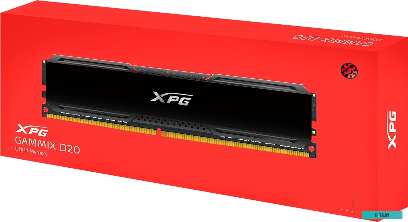Модуль памяти ADATA XPG GAMMIX D20 16ГБ DDR4 3600 МГц AX4U360016G18I-CBK20