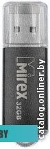 USB накопитель (Флешка) Mirex UNIT BLACK 32GB (13600-FMUUND32)