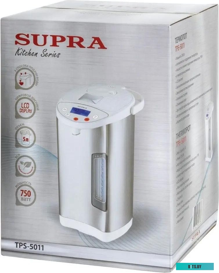 TPS-5011 Термопот Supra TPS-5011 серебристый/белый