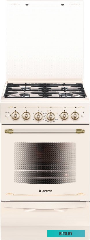 ПГ 5100-02 0182 Плита Газовая Gefest ПГ 5100-02 0182 бежевый реш.чугун