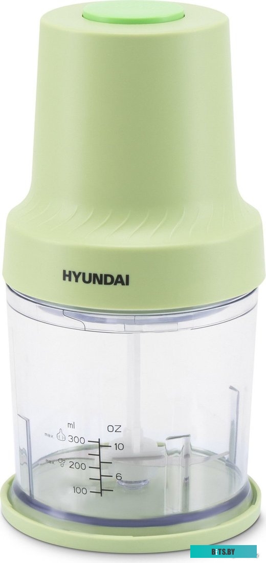 HYC-P3128 Измельчитель электрический Hyundai HYC-P3128 0.8л. 350Вт салатовый/белый