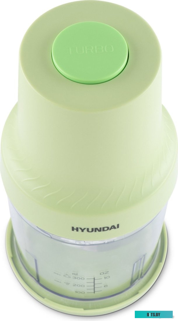 HYC-P3128 Измельчитель электрический Hyundai HYC-P3128 0.8л. 350Вт салатовый/белый