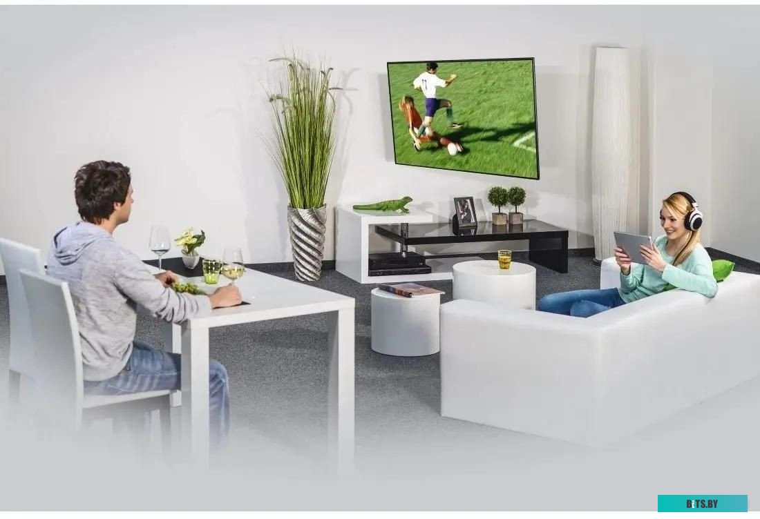 Кронштейн для телевизора Hama 00220824 черный 32"-65" макс.25кг настенный поворот и наклон