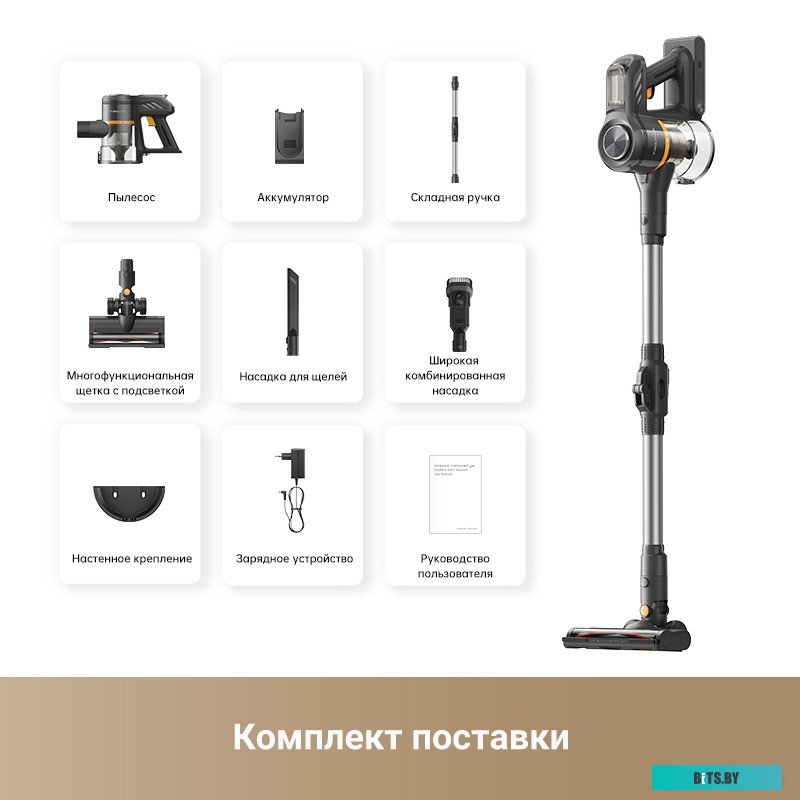Пылесос Trouver Cordless Vacuum Cleaner J20 VJ11A (международная версия)