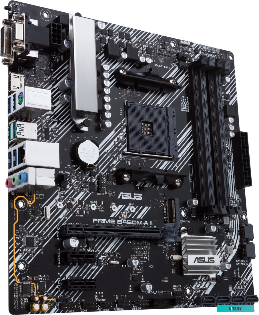 Материнская плата ASUS Prime B450M-A II <90MB15Z0-M0EAY0>