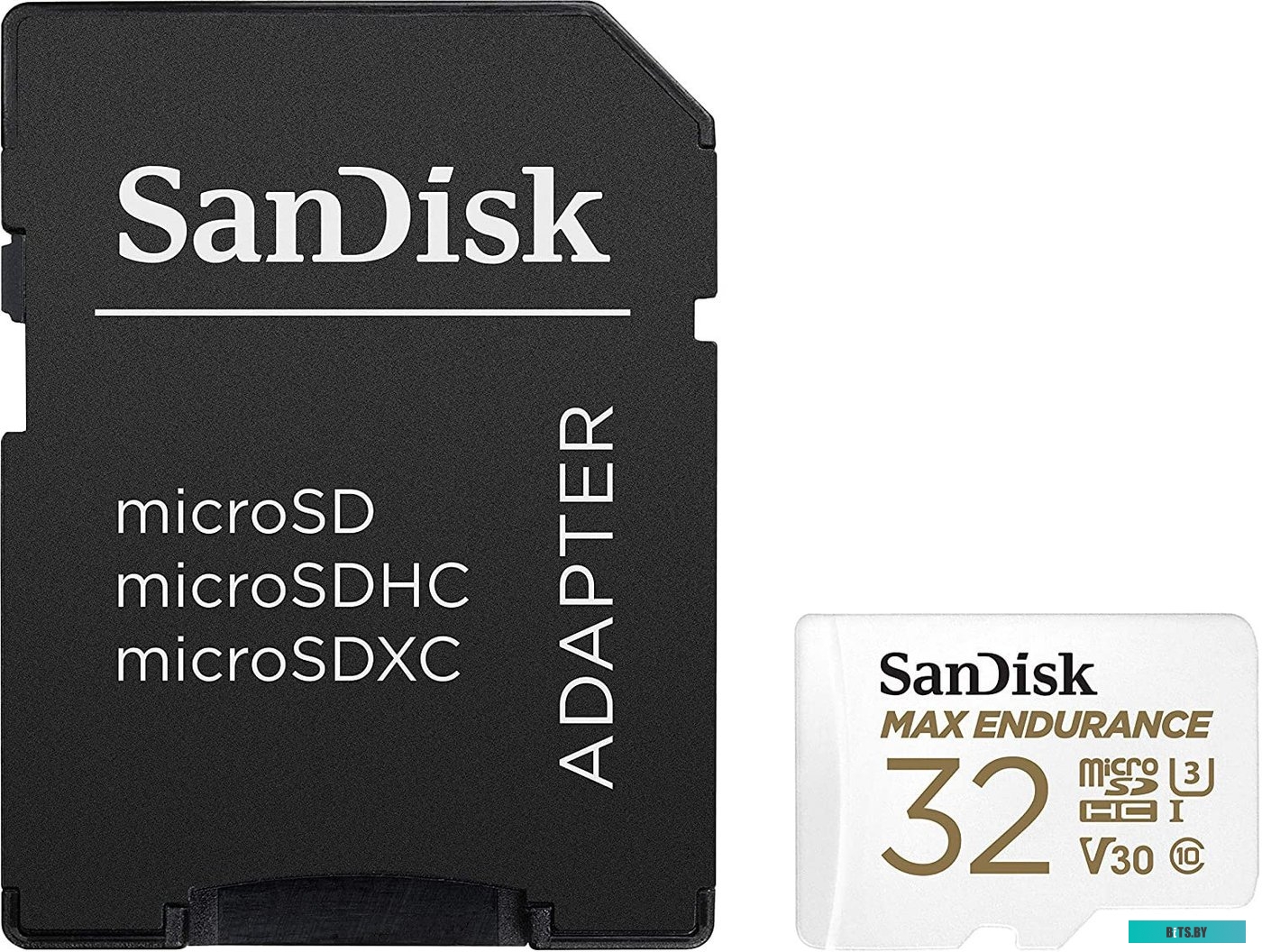 Карта памяти SanDisk microSDHC SDSQQVR-032G-GN6IA 32GB (с адаптером)