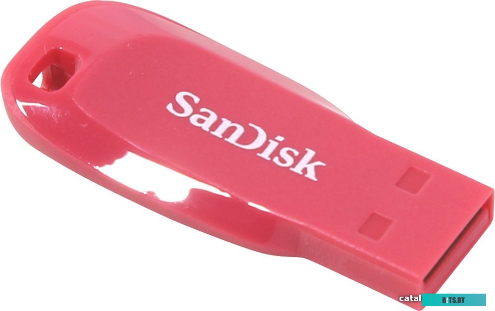 USB накопитель (Флешка) Sandisk Cruzer Blade 16GB (розовый) [SDCZ50C-016G-B35PE]