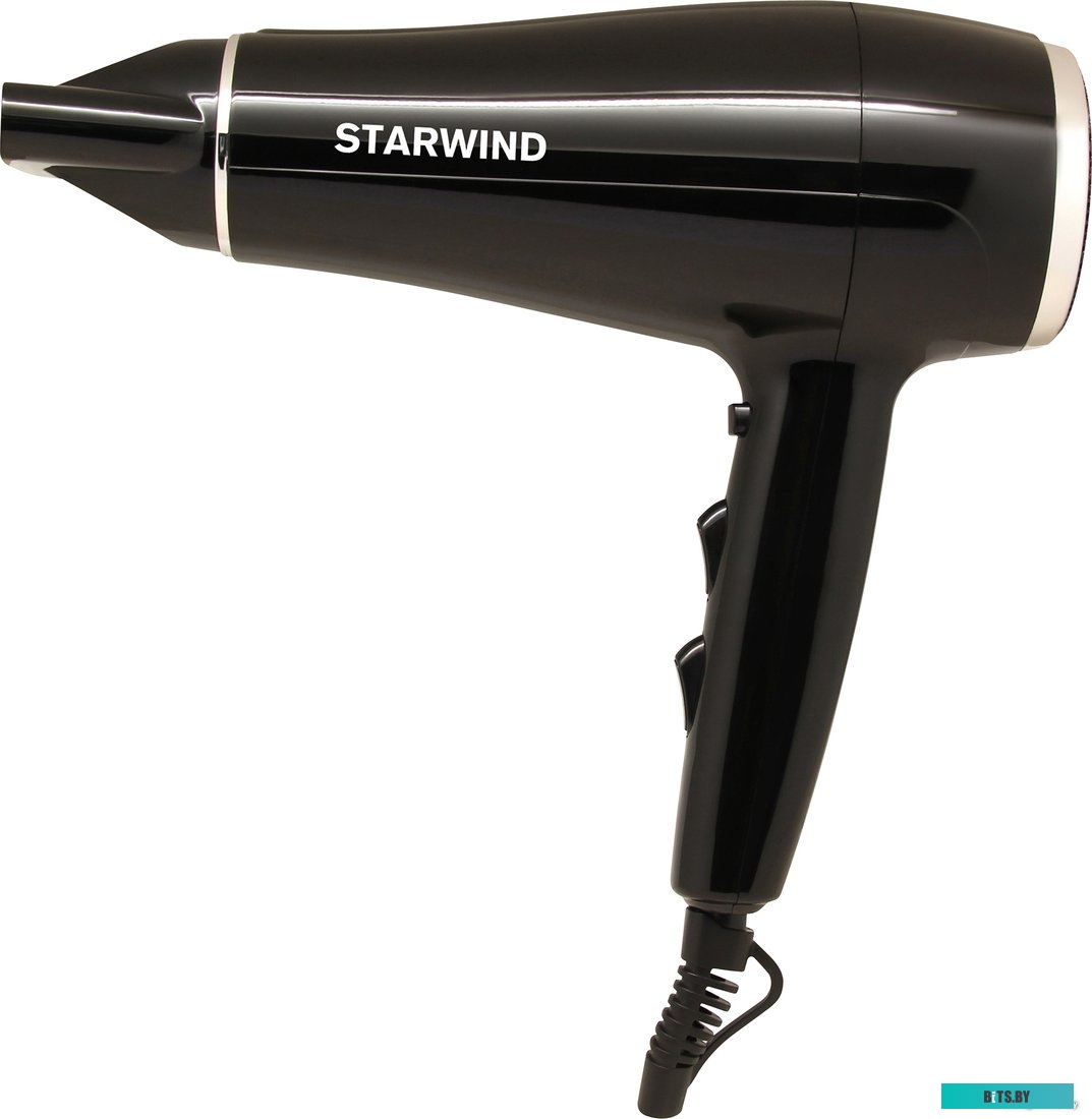 SHD 7080 Фен Starwind SHD 7080 2000Вт черный/хром
