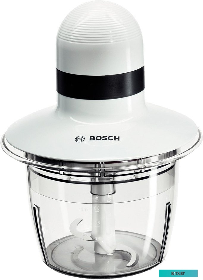 MMR08A1 Измельчитель электрический Bosch MMR08A1 0.8л. 400Вт белый/черный