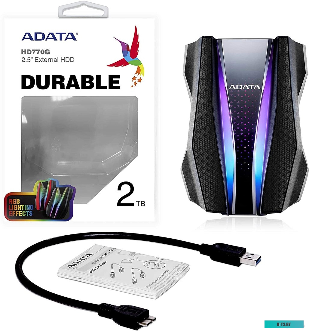 Внешний жесткий диск ADATA HD770G 2TB AHD770G-2TU32G1-CBK