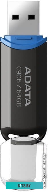 USB накопитель (Флешка) ADATA C906 64GB (черный) <AC906-64G-RBK>