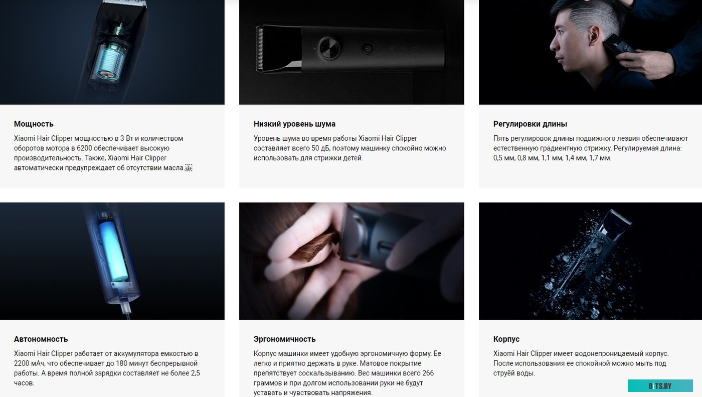 BHR5891GL Машинка для стрижки Xiaomi Hair Clipper черный [bhr5891gl]