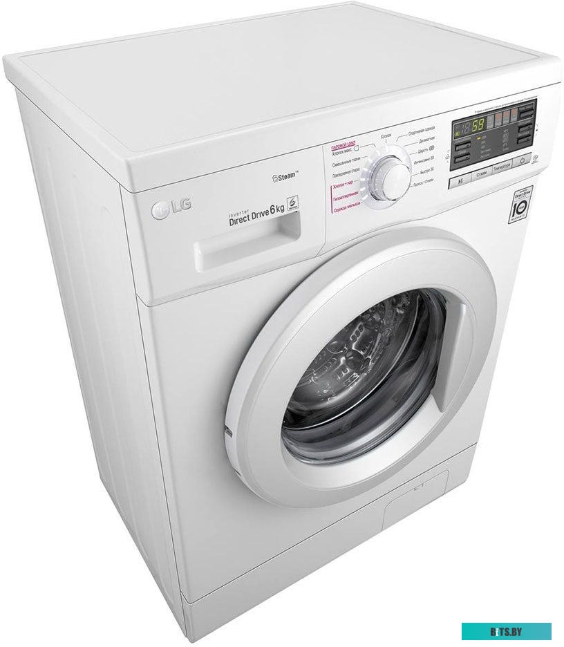F1296NDS0 Стиральная машина LG F1296NDS0 класс: A загр.фронтальная макс.:6кг белый