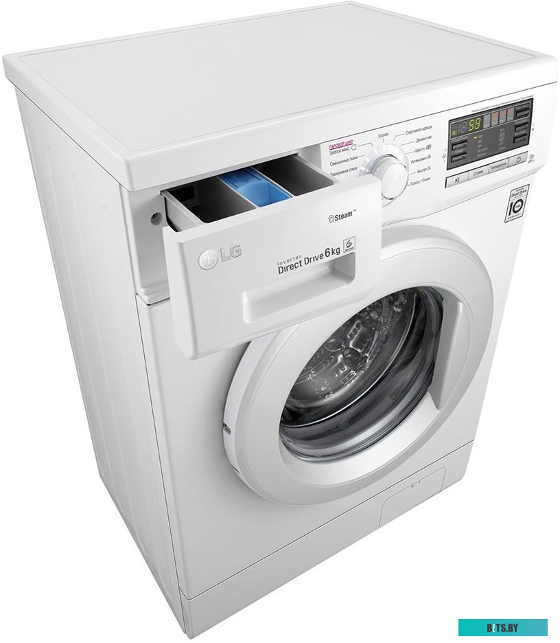 F1296NDS0 Стиральная машина LG F1296NDS0 класс: A загр.фронтальная макс.:6кг белый