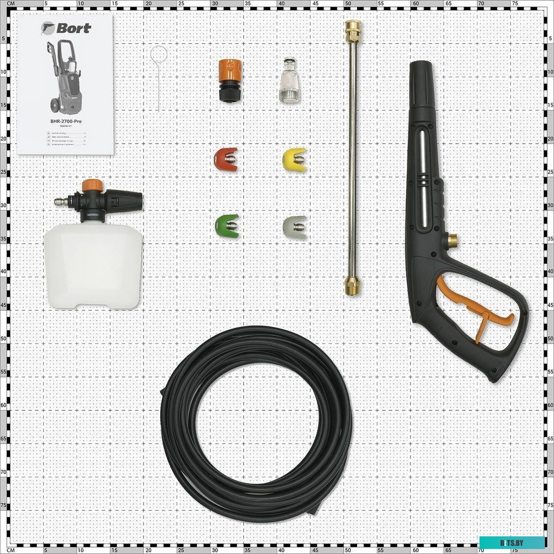93416121 Мойка высокого давления Bort BHR-2700-PRO [93416121]