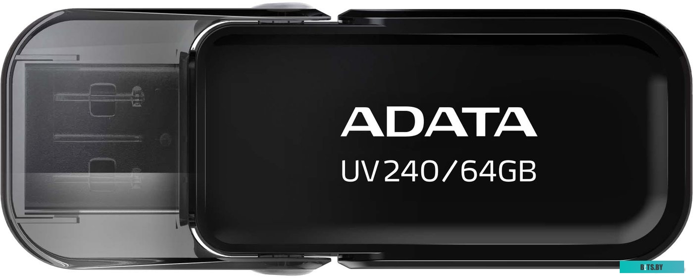 USB накопитель (Флешка) ADATA UV240 64GB (черный) <AUV240-64G-RBK>