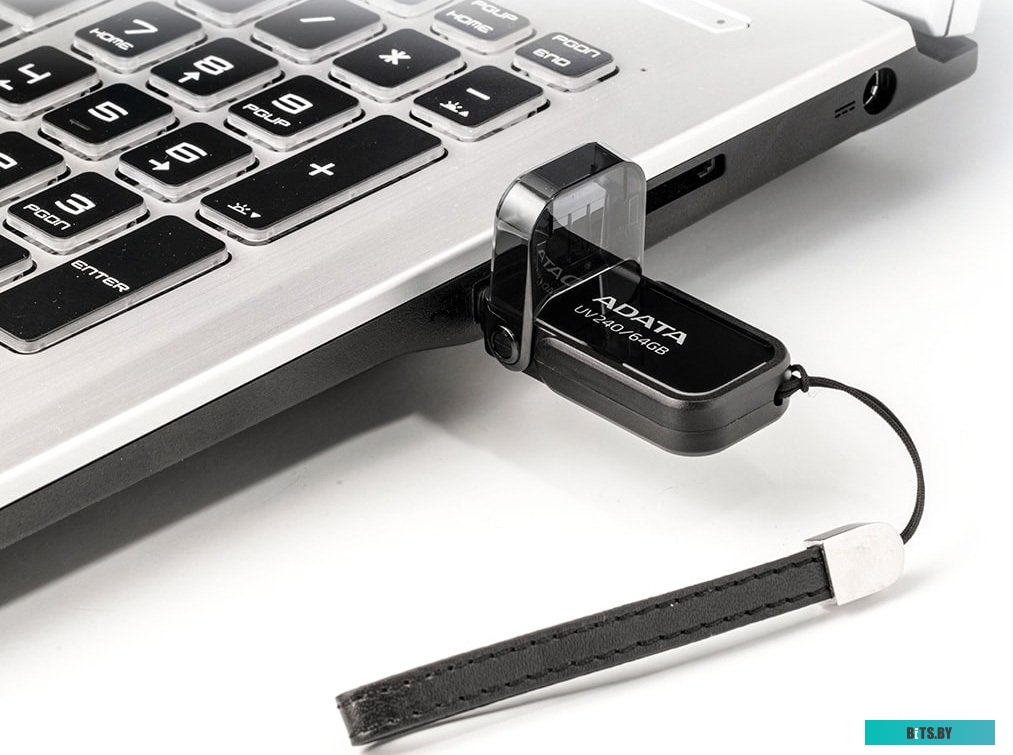 USB накопитель (Флешка) ADATA UV240 64GB (черный) <AUV240-64G-RBK>