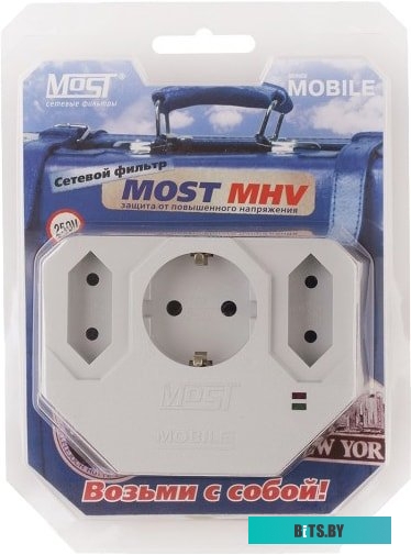 MHV WH Сетевой фильтр (удлинитель) Most MHV