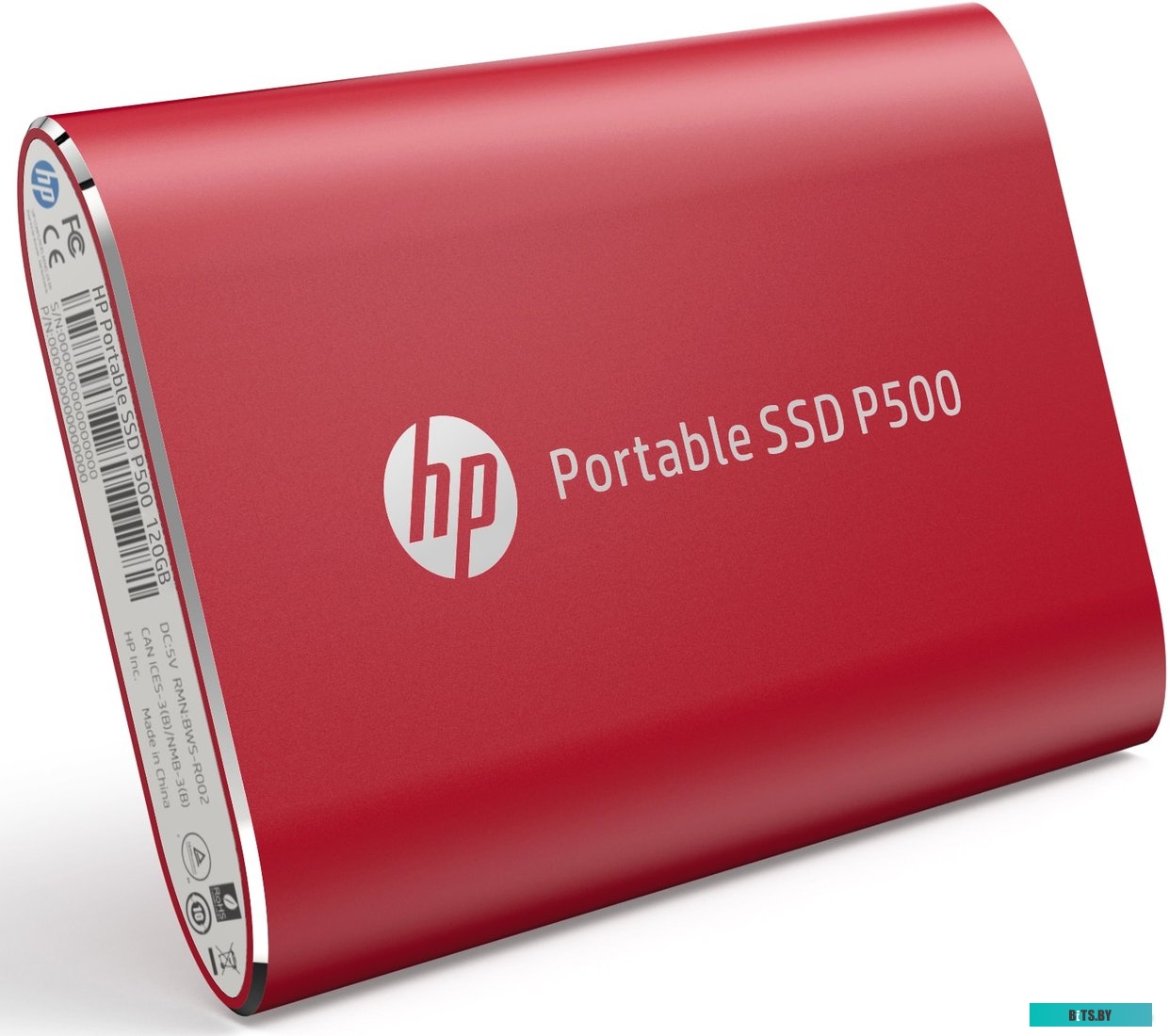 Внешний жесткий диск HP P500 1TB 1F5P5AA (красный)