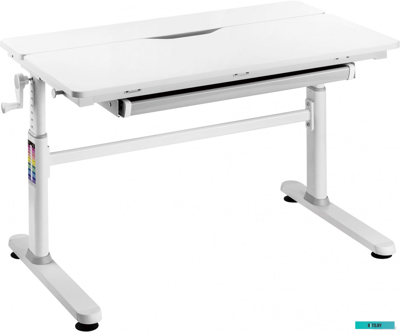 CS-KD01-LGY Стол детский Cactus CS-KD01-LGY столешница МДФ светло-серый 100x80x60см