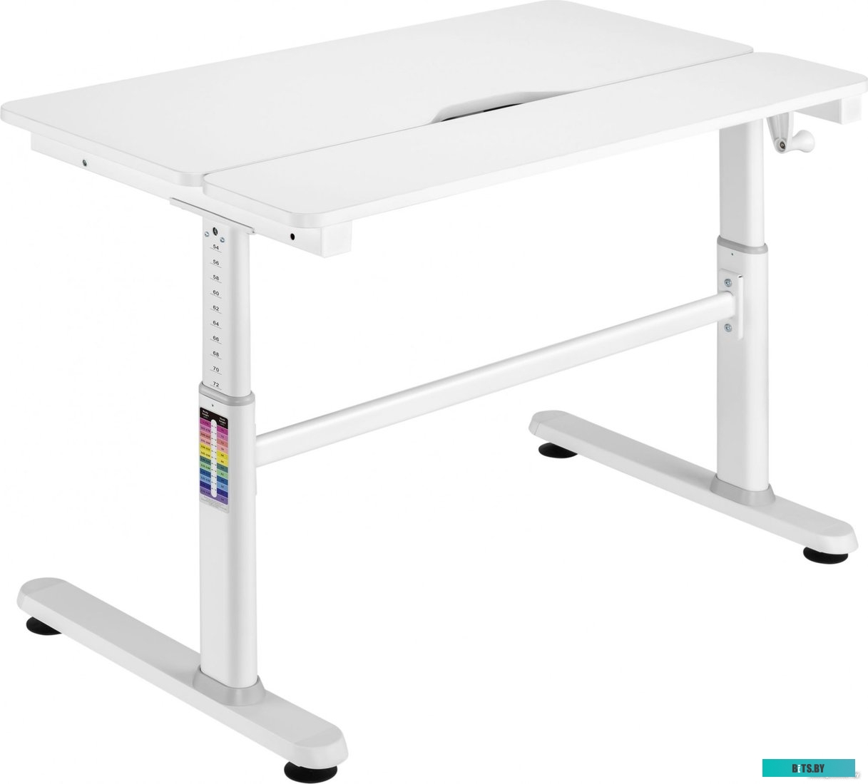 CS-KD01-LGY Стол детский Cactus CS-KD01-LGY столешница МДФ светло-серый 100x80x60см