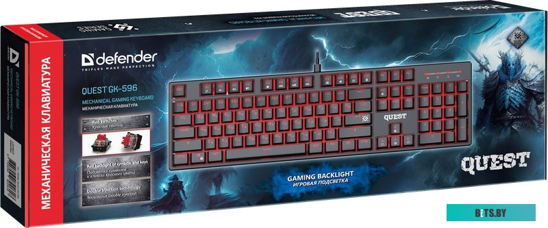 Механическая клавиатура Defender Quest GK-596 45596