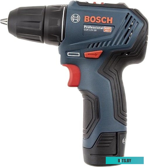 Дрель-шуруповерт Bosch GSR 12V-30 Professional 06019G9000 (с 2-мя АКБ, кейс) <0 601 9G9 000>