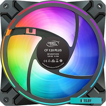 Вентилятор для корпуса DeepCool CF120 Plus DP-F12-AR-CF120P-3P <DP-F12-AR-CF120P-3PDP-F12-AR-CF120P-3P>