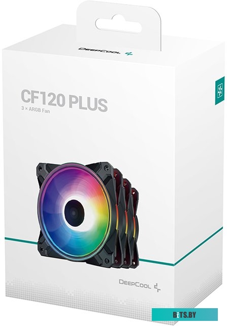Вентилятор для корпуса DeepCool CF120 Plus DP-F12-AR-CF120P-3P <DP-F12-AR-CF120P-3PDP-F12-AR-CF120P-3P>