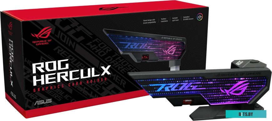 Поддержка видеокарты ASUS ROG XH01 Herculx