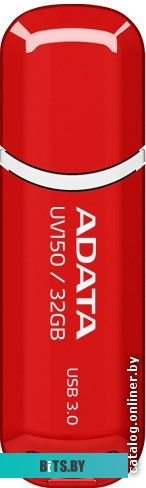 USB накопитель (Флешка) ADATA DashDrive UV150 Red 32GB (AUV150-32G-RRD)