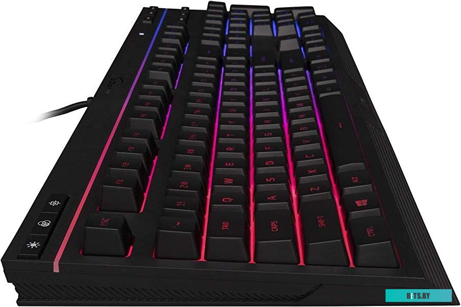 4P4F5AA#ABA Клавиатура HyperX Alloy Core RGB черный USB Multimedia for gamer LED (4P4F5AA#ABA)