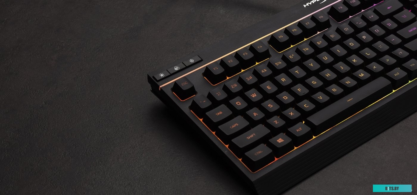 4P4F5AA#ABA Клавиатура HyperX Alloy Core RGB черный USB Multimedia for gamer LED (4P4F5AA#ABA)