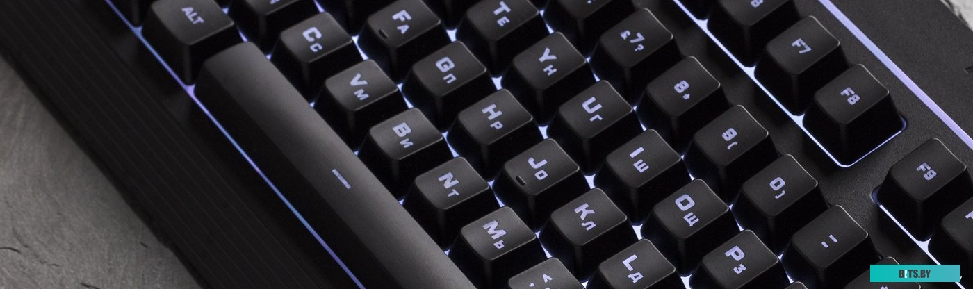 4P4F5AA#ABA Клавиатура HyperX Alloy Core RGB черный USB Multimedia for gamer LED (4P4F5AA#ABA)